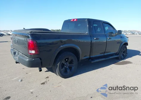 2023 Ram 1500 Classic Warlock 4X4 6'4 Box from USA, damaged, VIN 1C6RR7GG1PS556381